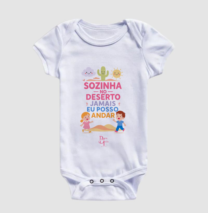 Sozinha no deserto jamais eu posso andar