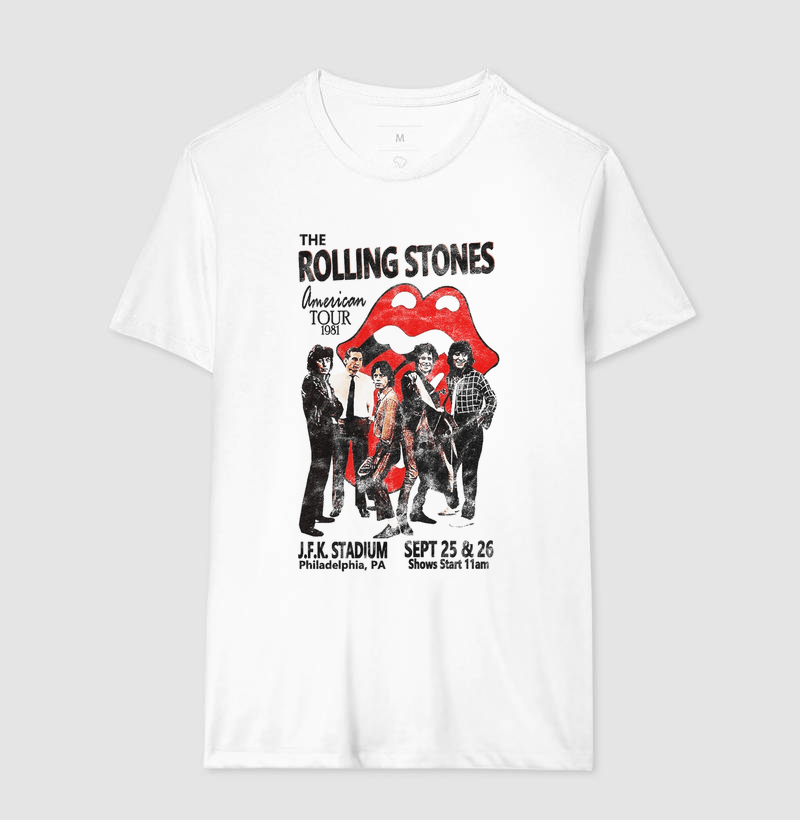 Camiseta Rolling Stones | Tour 1981