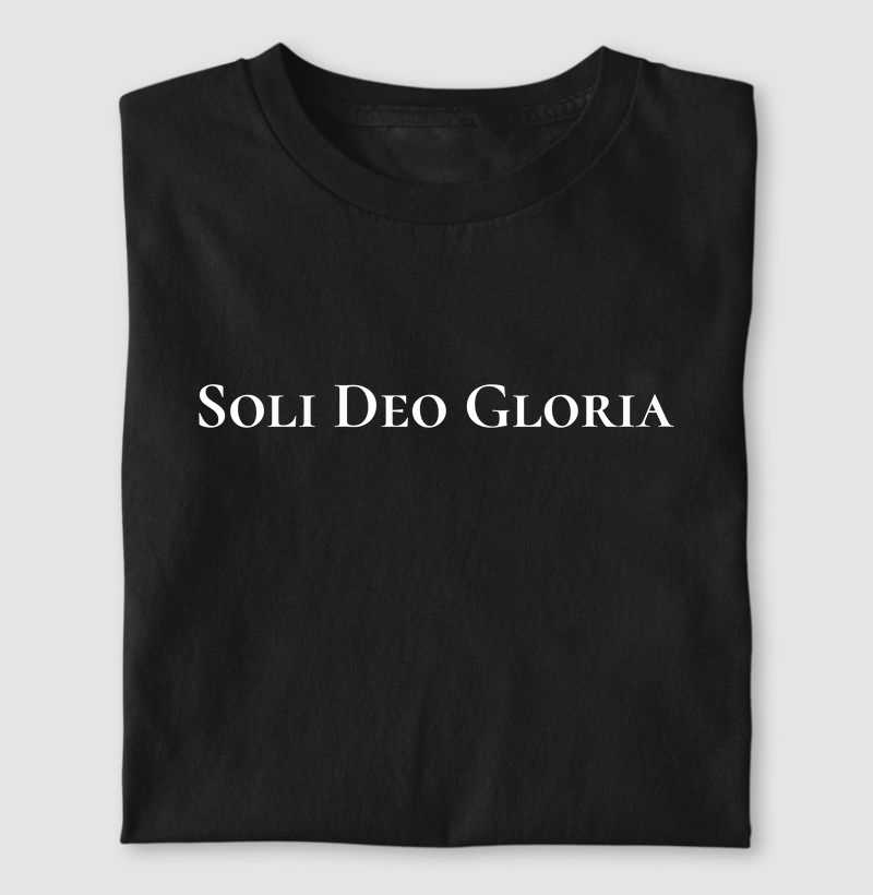 Soli Deo Gloria