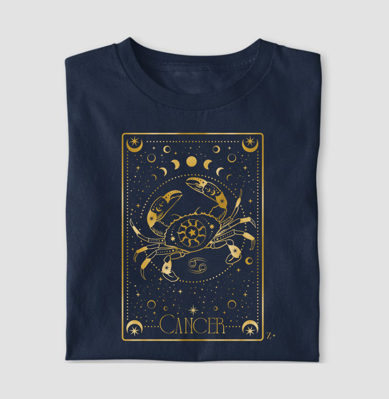 Camiseta Signos CÂNCER - LETTER