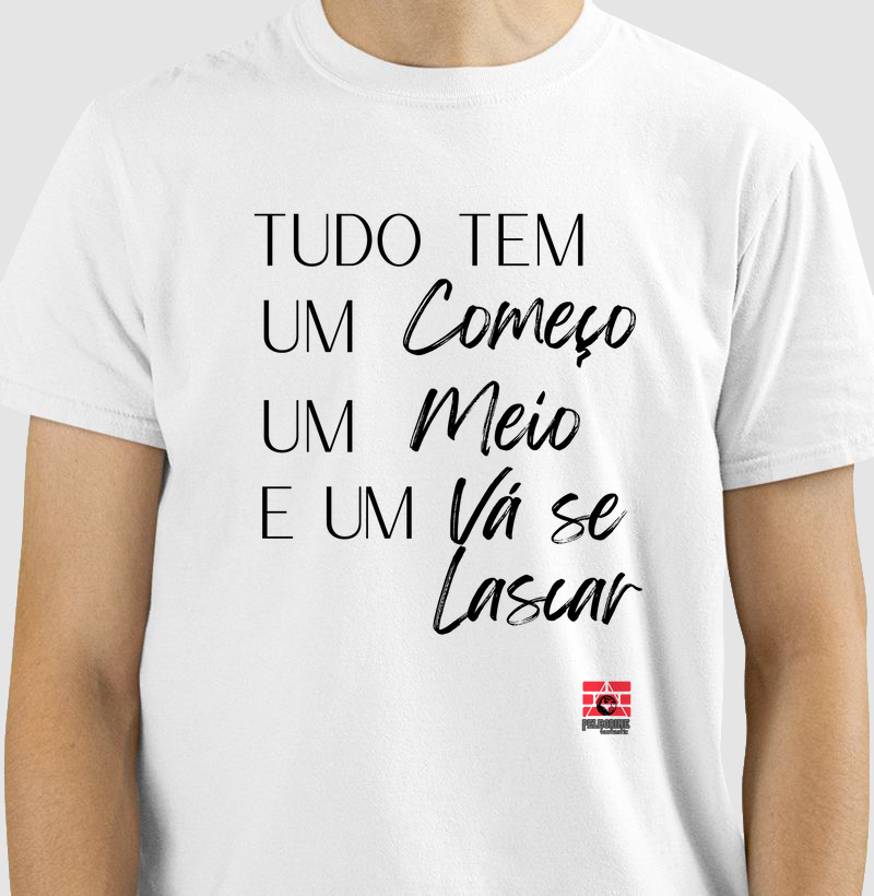 tudo tem um Começo - Frases