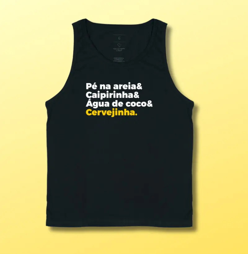 Pé na areia, Caipirinha, Água de coco & Cervejinha