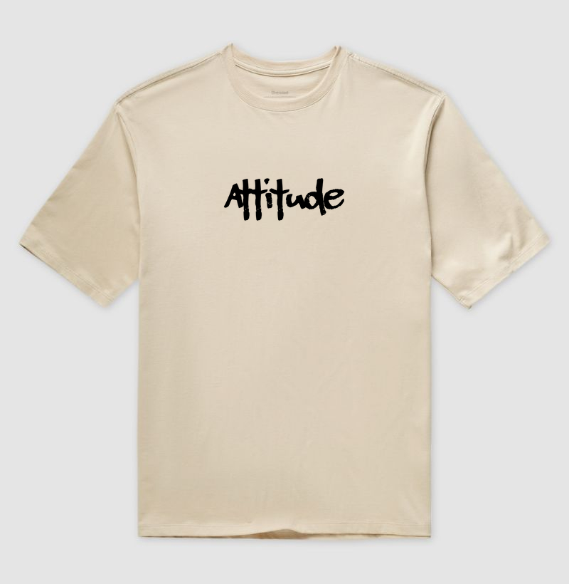 Atitude: Camiseta Oversized - Expresse Quem Você É
