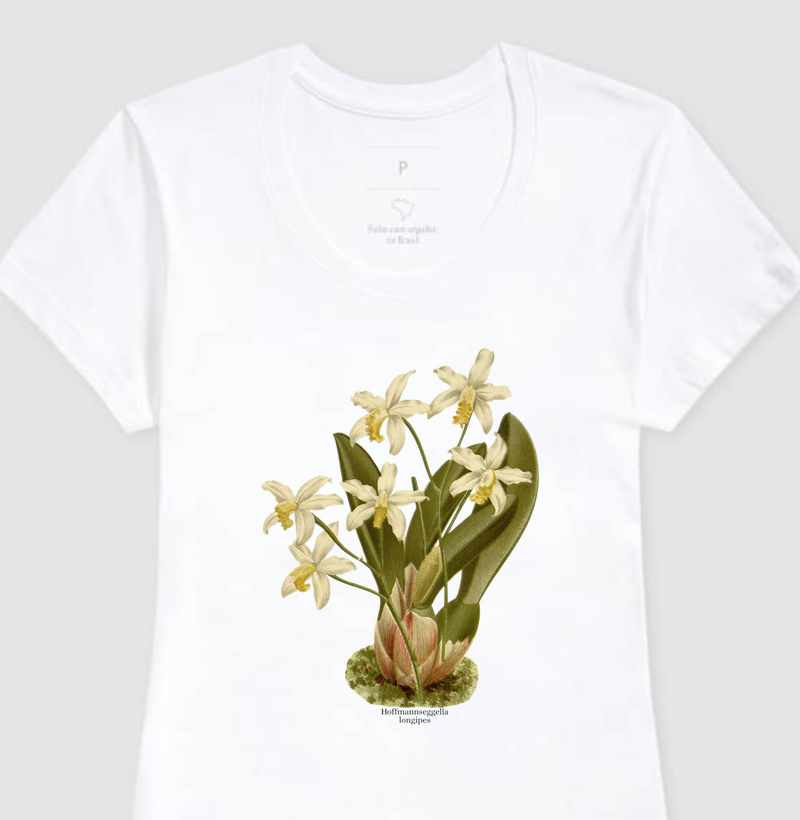 Camiseta Feminina Hoffmannseggella ( Laelia ) longipes