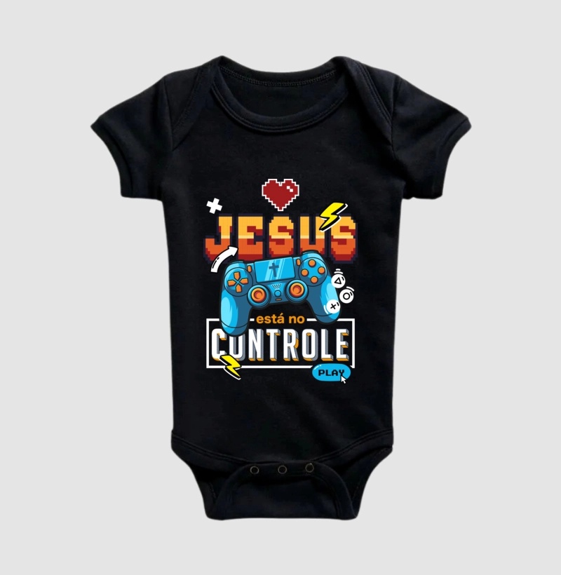 Body Infantil Jesus está no controle