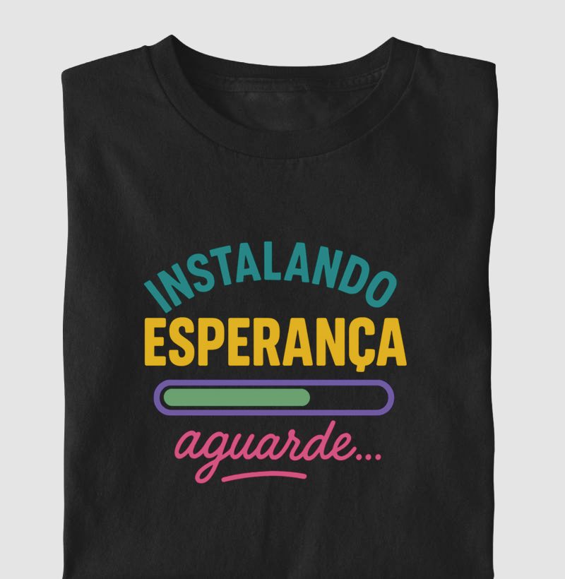 Instalando Esperança, Aguarde...