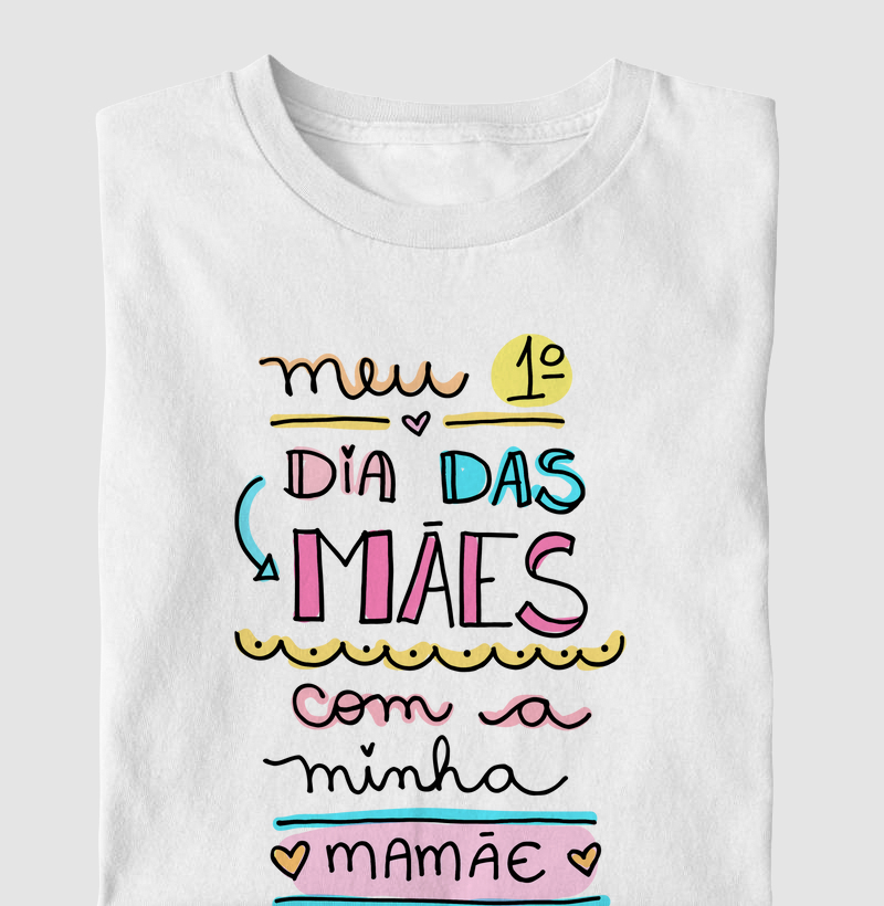 Meu 1º Dia das Mães com Mamãe (Menina - Versão1)