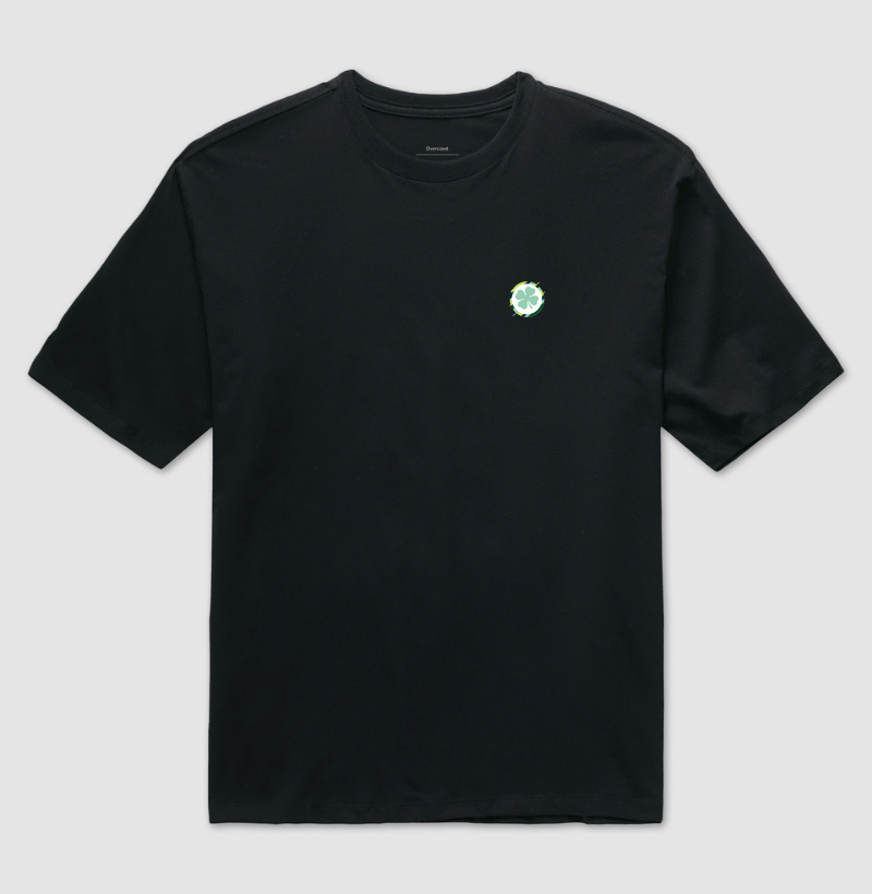 Camiseta Oversized Casual Green
