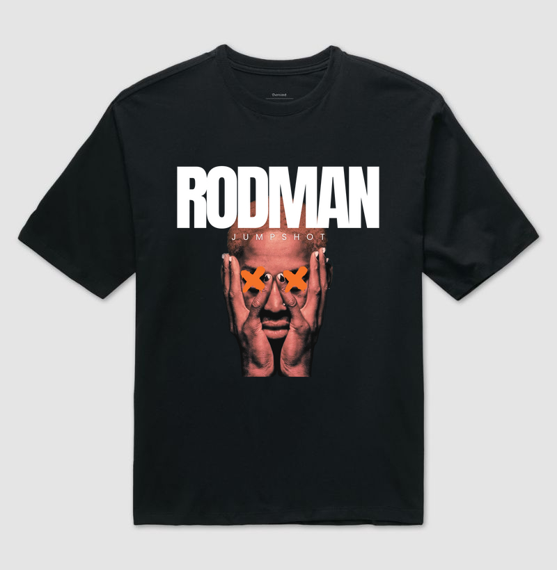 Camiseta Oversized JumpShot Rodman
