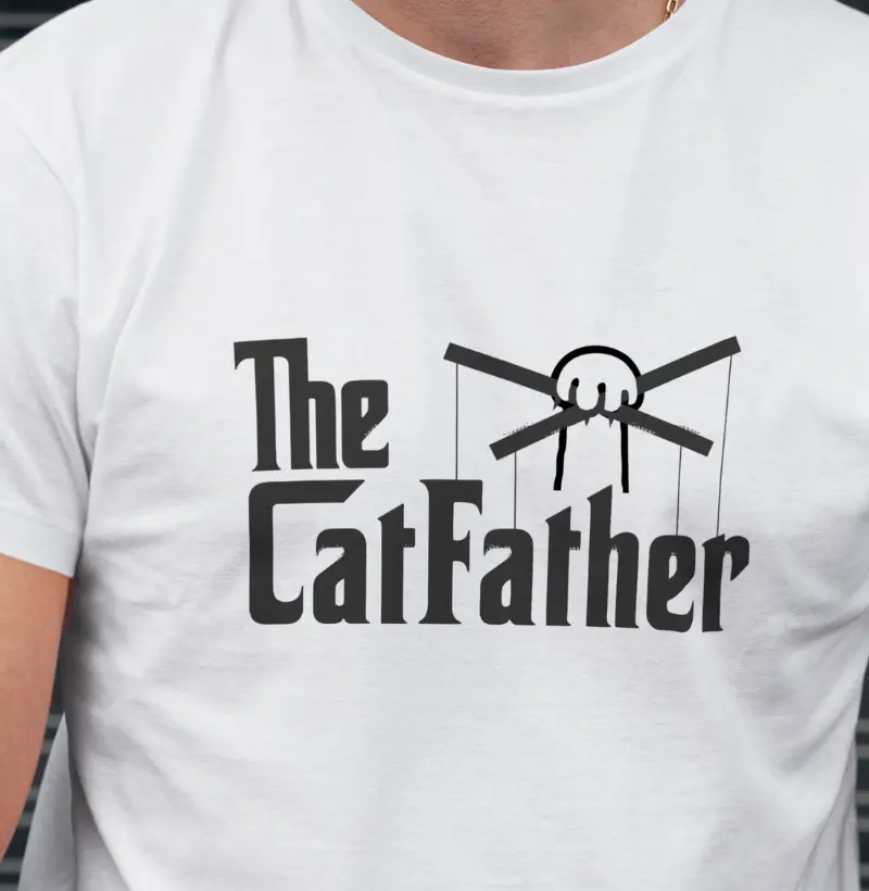 Camiseta básica - The catfather
