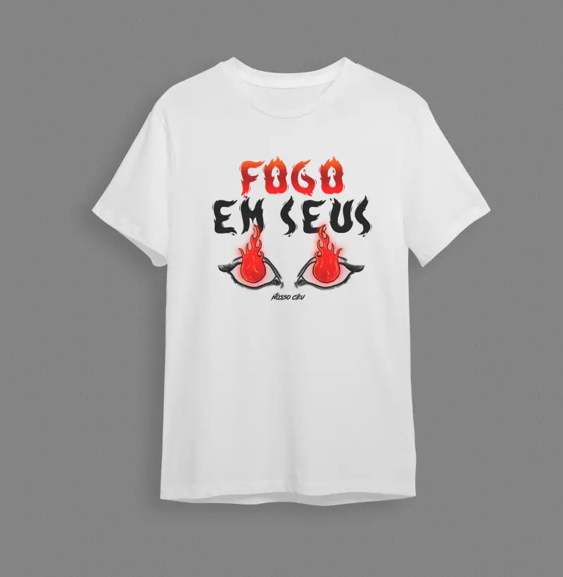 FOGO EM SEUS OLHOS