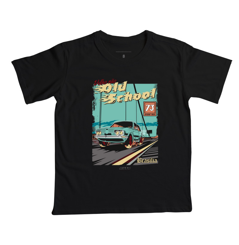 Camiseta Brasília Old School By Brendo John