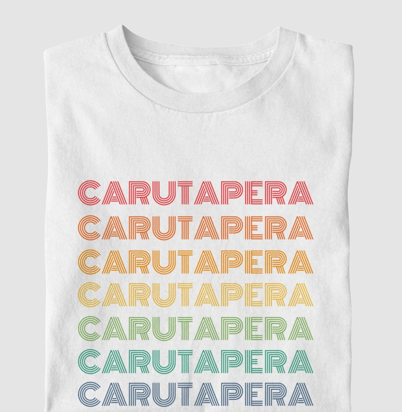 Carutapera Letreiro Retrô