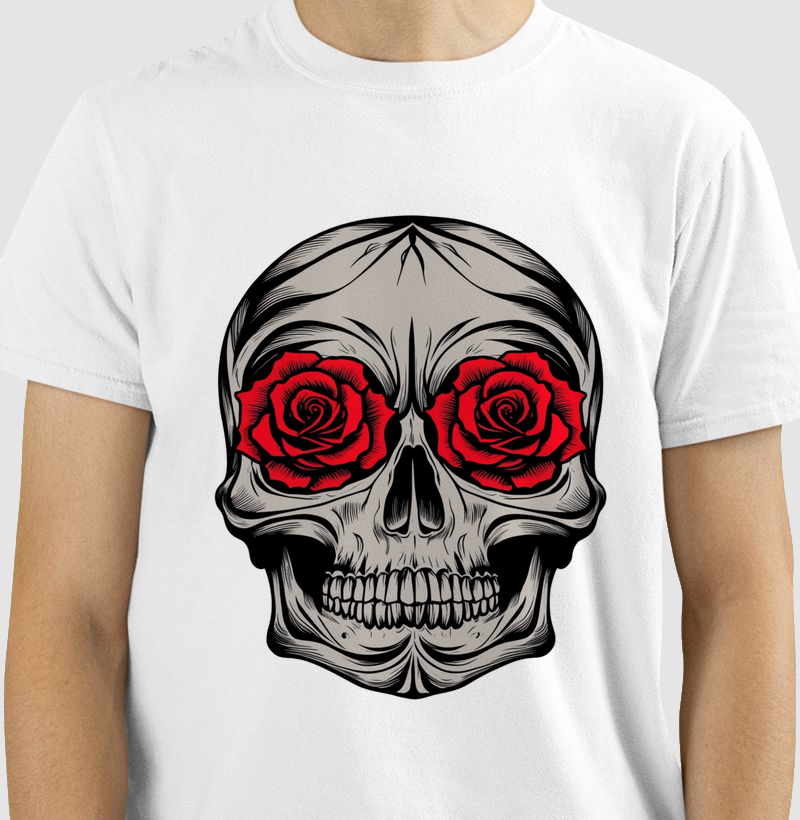 Camiseta Skull Masculina