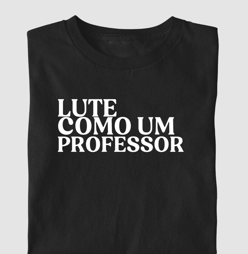 Lute como um professor