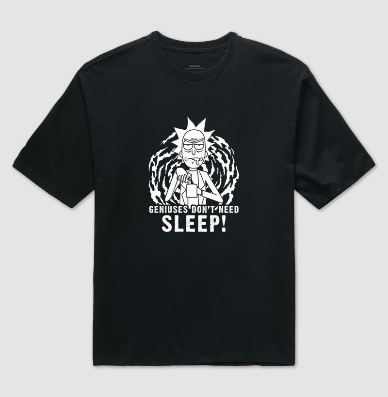 Rick And Morty Geniuses Don't Need Sleep!