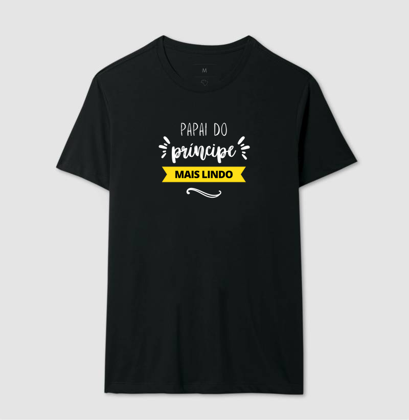 038A | Camiseta Papai do Príncipe mais Lindo