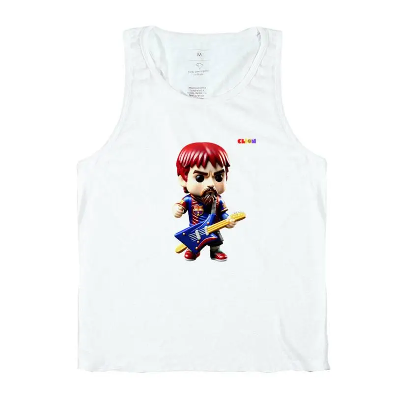 camiseta messi rock