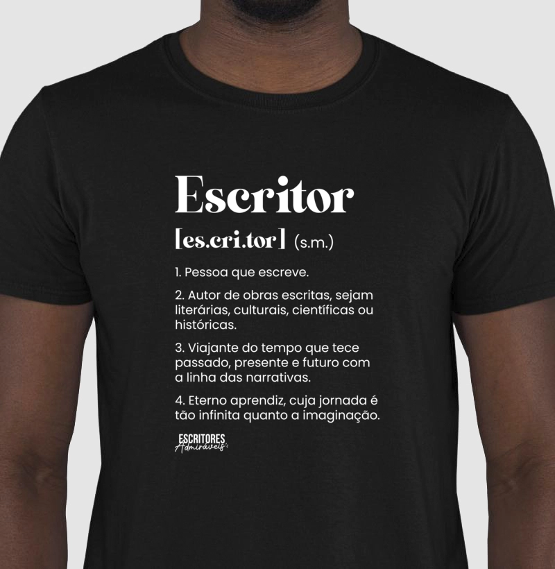 Camiseta Significado Escritor