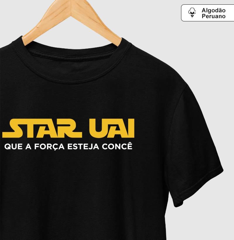 Camiseta Star Uai 2 - Algodão Peruano