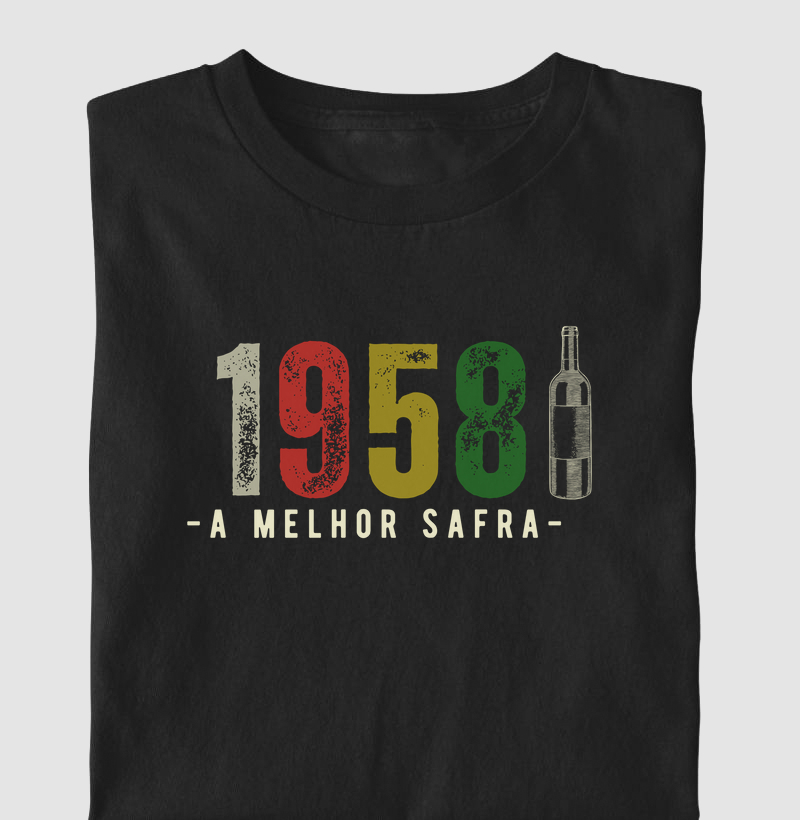 Camiseta A Melhor Safra 1958