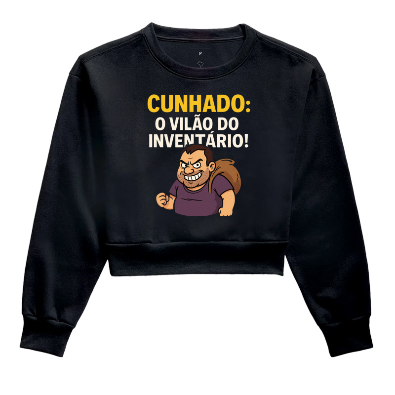 Camiseta Cunhado o vilão do inventário