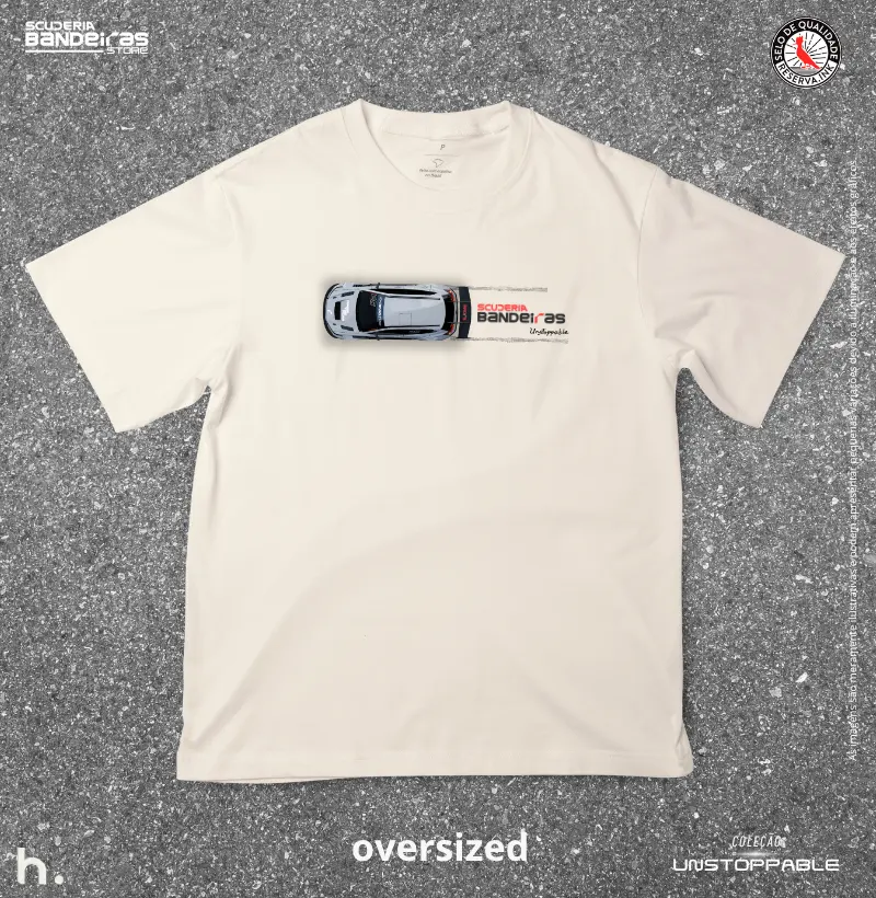 Camiseta Scuderia Bandeiras - Coleção Unstoppable