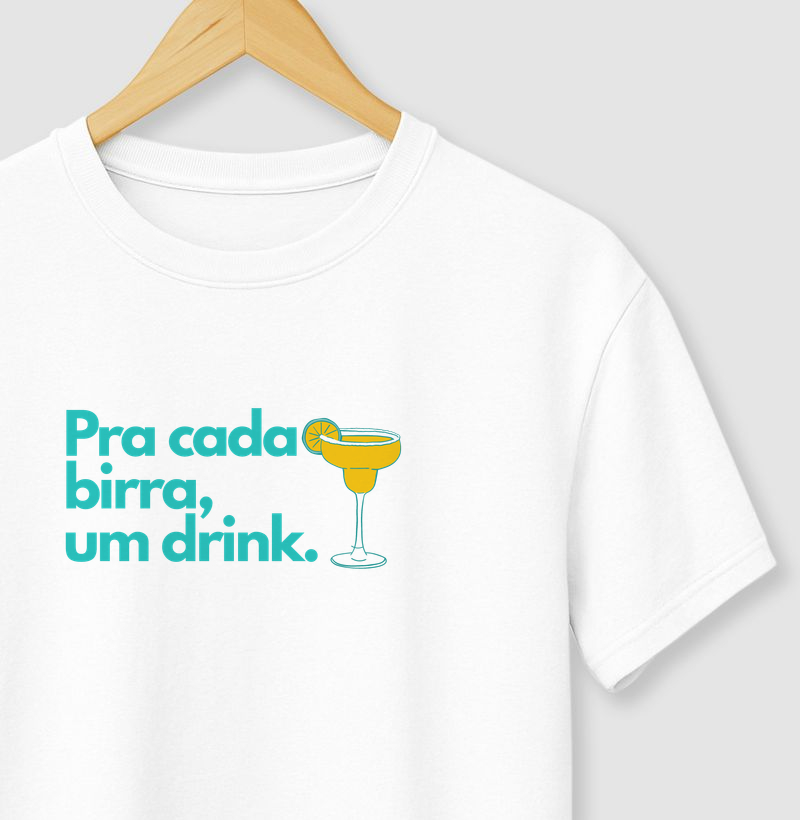 Pra cada birra, um drink!