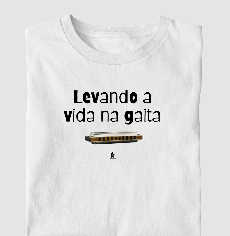Levando a vida na gaita