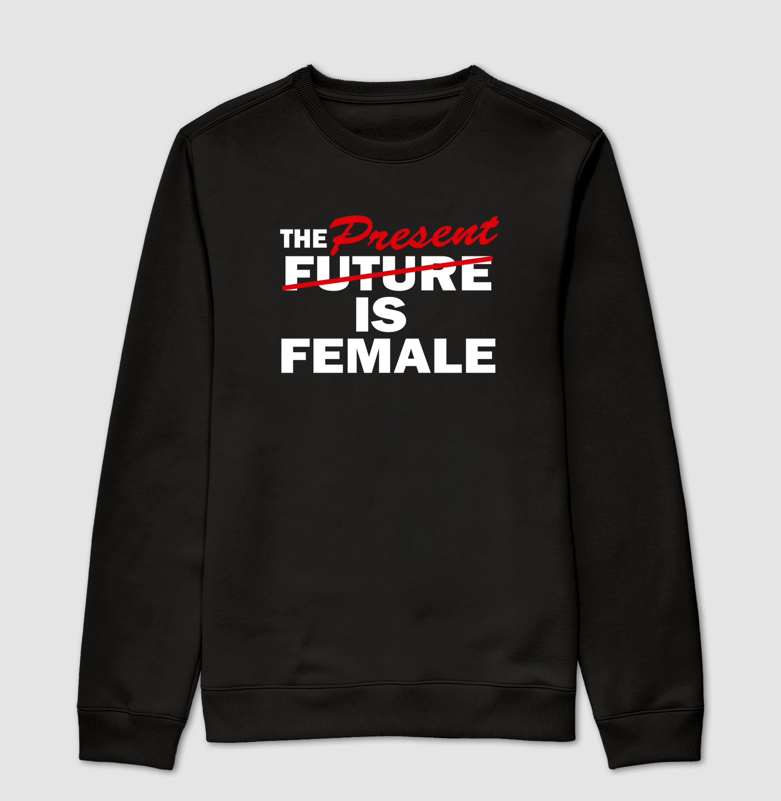 Camiseta The Present Is Female