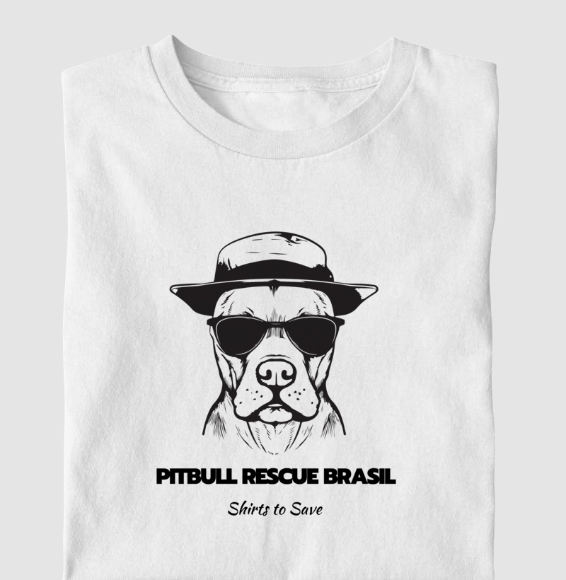 Camiseta Pitbull Rescue Brasil