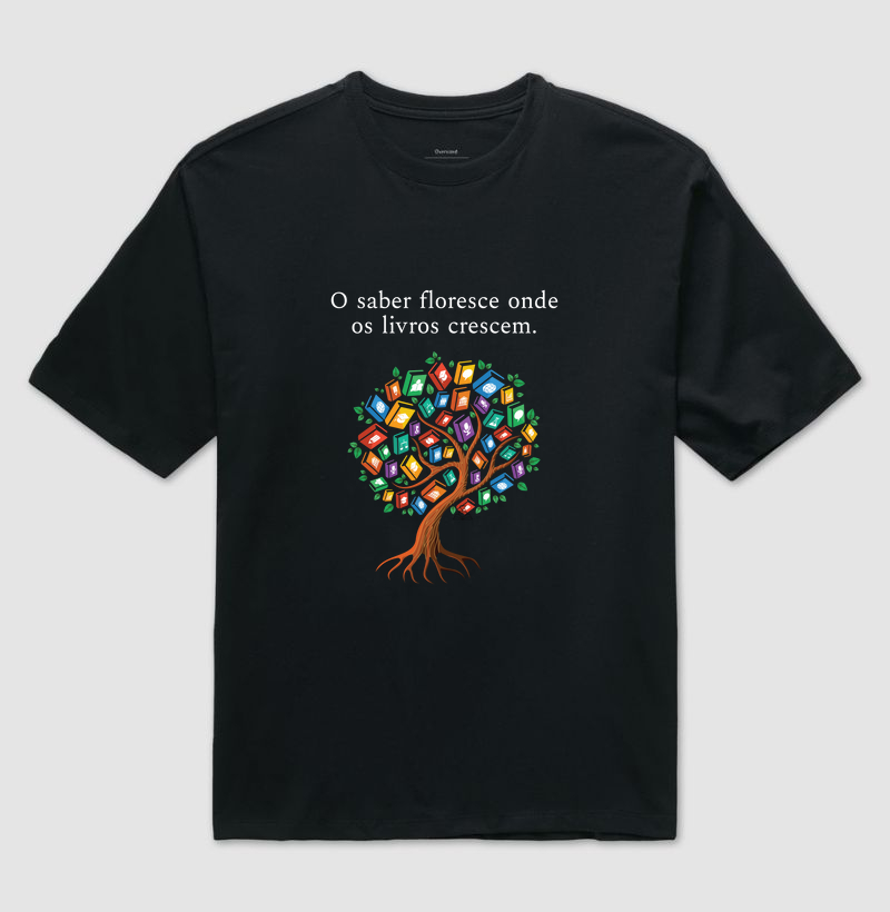 O saber floresce onde os livros crescem