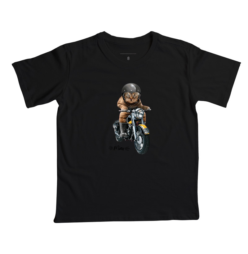 Camiseta Miau Motocat 