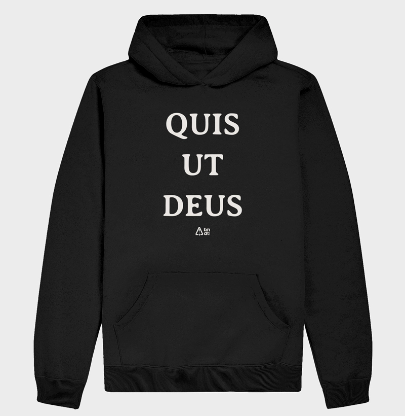 Hoodie Moletom Quis ut Deus