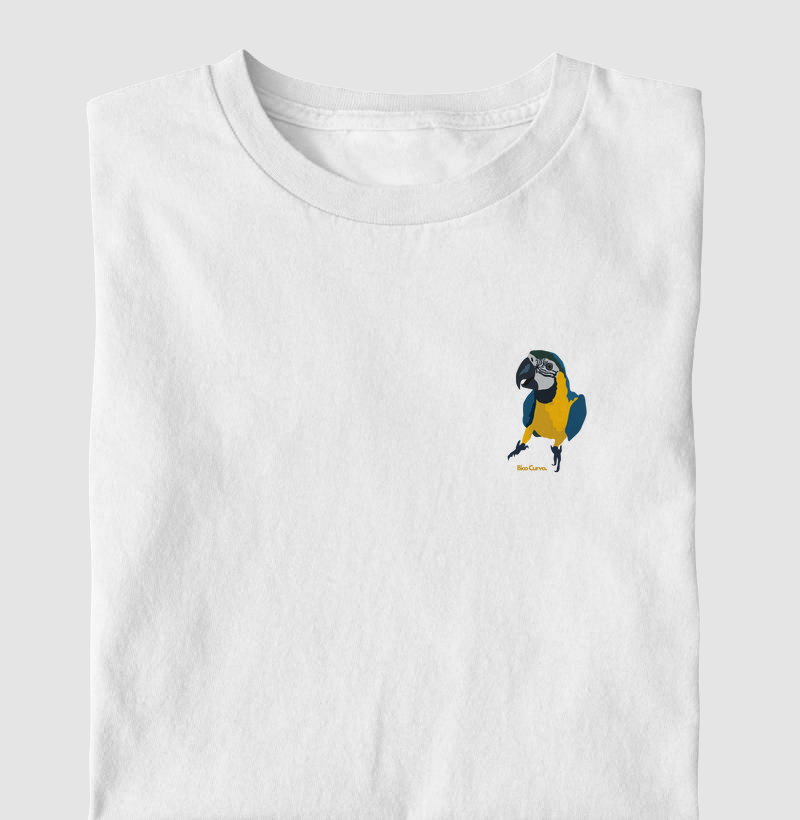 Arara Canindé Minimalista Criativa