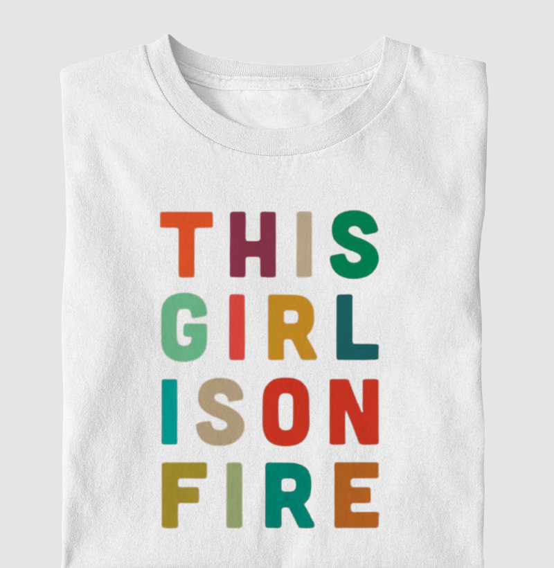 This girl is on fire