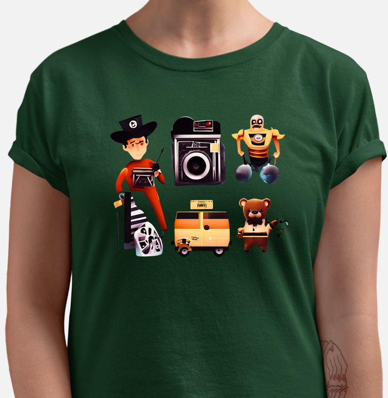 camiseta minimalista