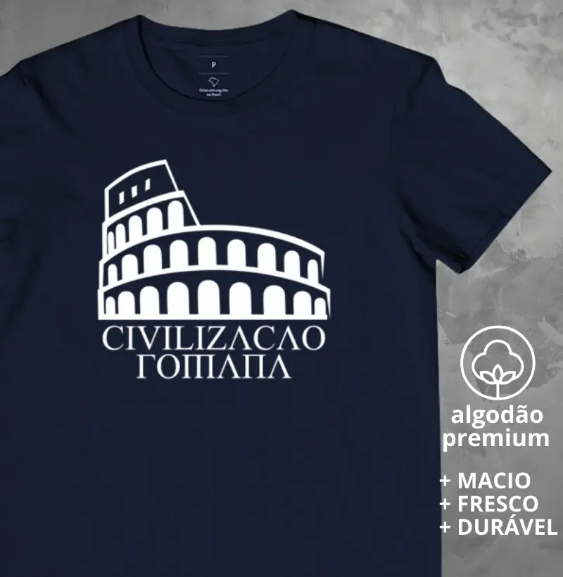 Camiseta Civilização Romana