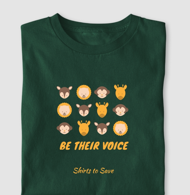 Camiseta Be their voice
