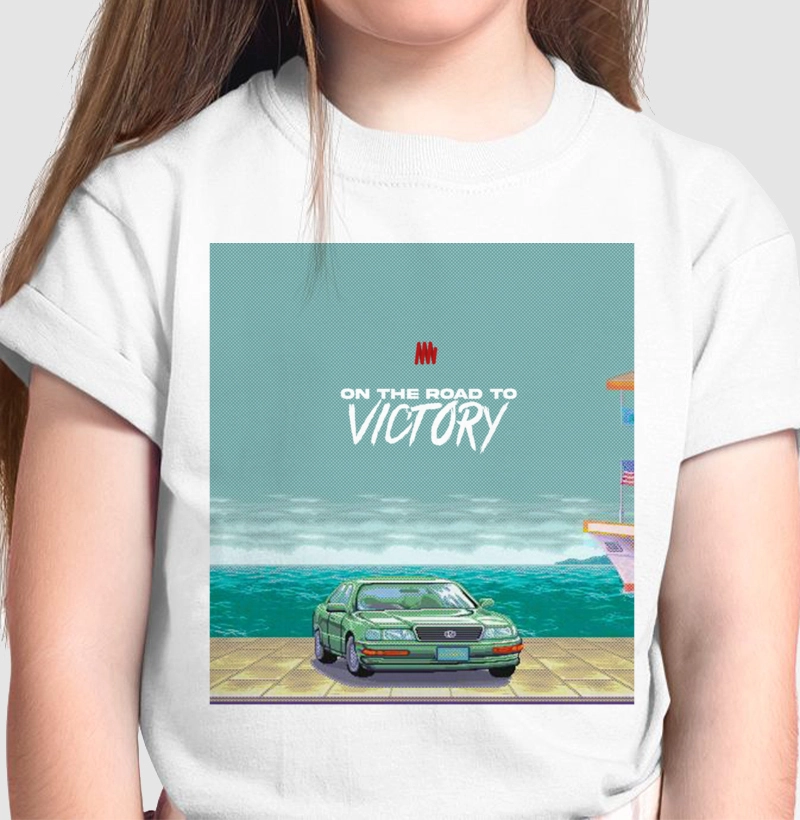 Camiseta Infantil - On the road to Victory - Kikoautos - by Reserva Ink 