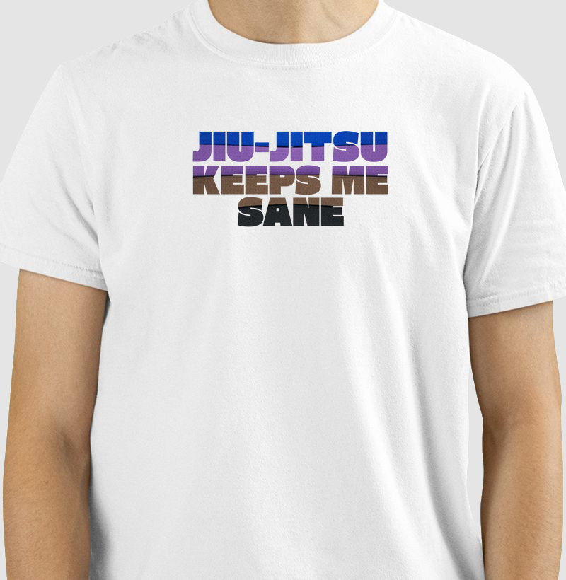 Camiseta Jiu-jitsu Keeps Me Sane