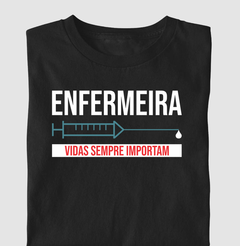 Enfermeira - Vidas Sempre Importam