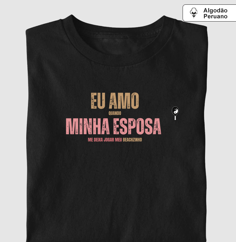 Eu amo quando minha esposa me deixa jogar meu beachzinho