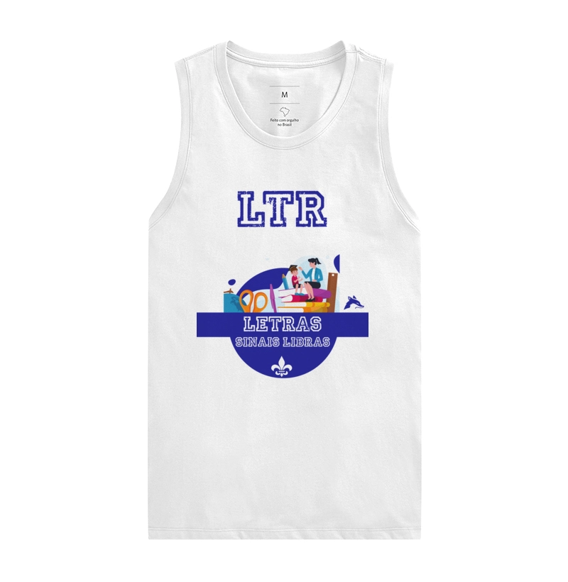 Regata Letras Sinais Libra 0065