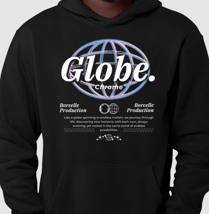 Moletom com Capuz Globe.