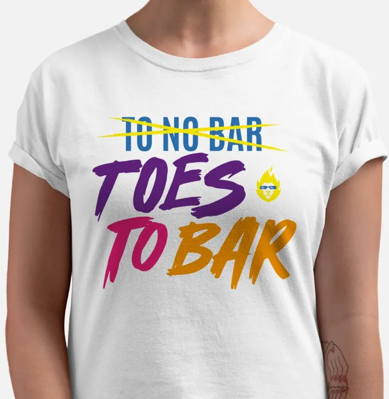 Nada de bar! É toes to bar!