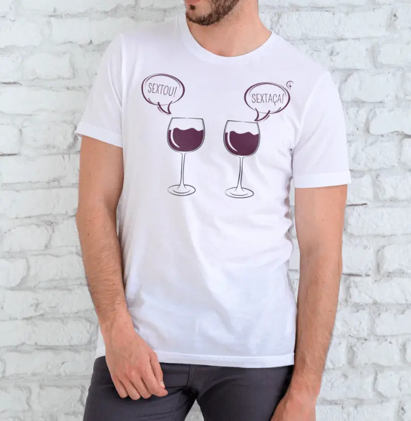 Camiseta Masculina Sextou Sextaça
