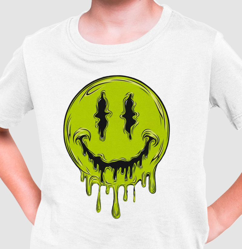 Camiseta "Smiley Ácido" - Vibe Rave | Chigos