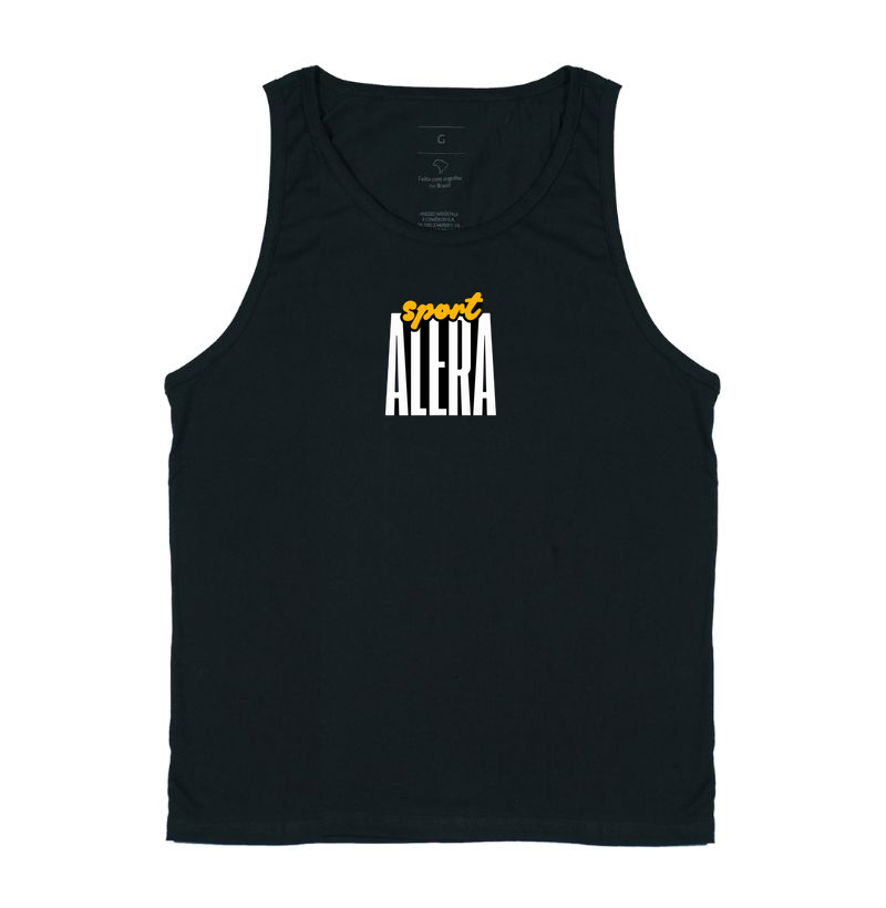 Regata sport amarelo