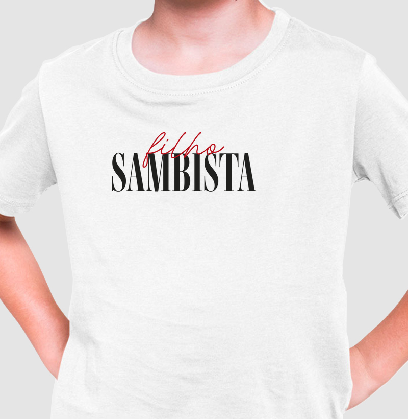 Camiseta Filho Sambista
